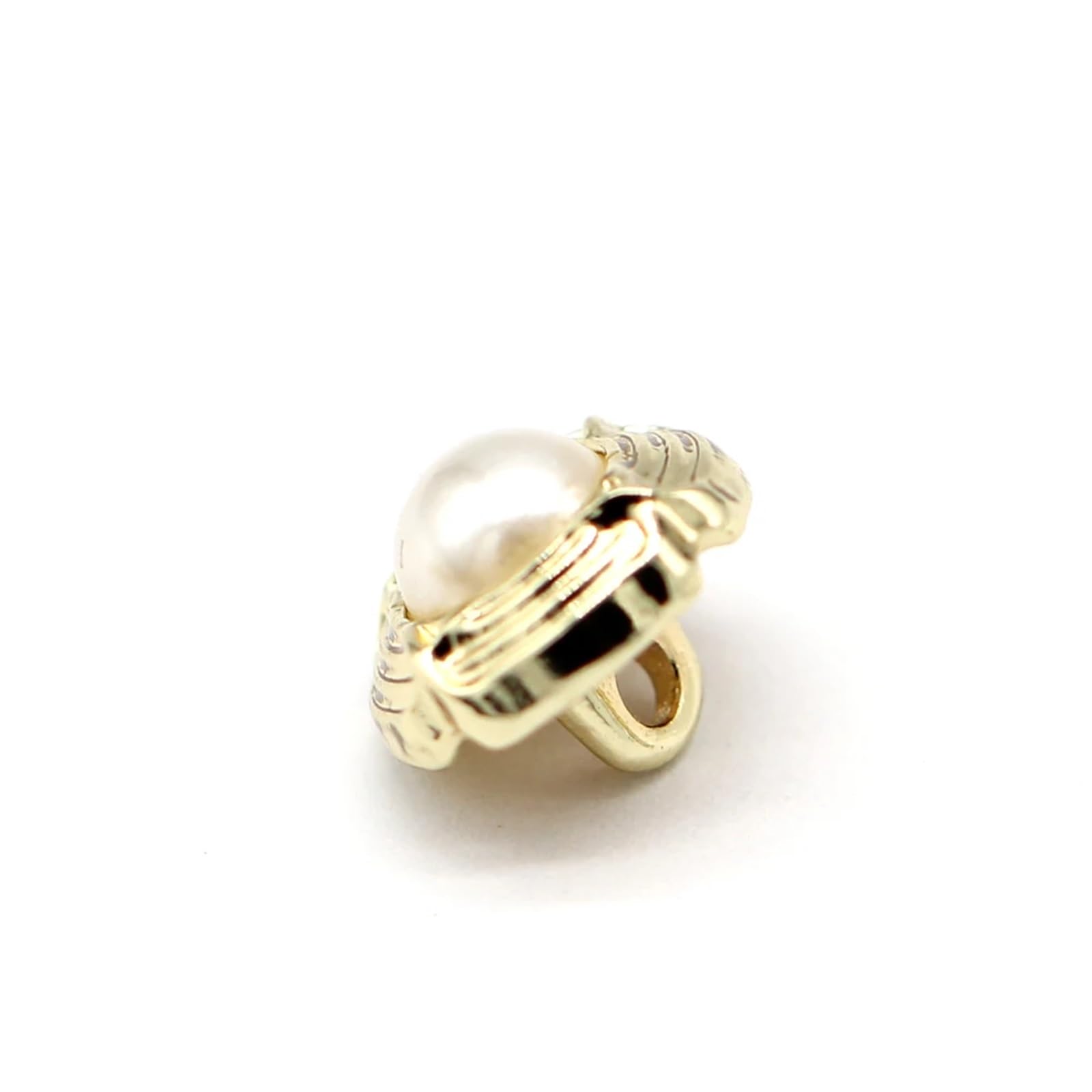 Bottoni vintage in metallo dorato per camicia, 11 mm, per donne, vestiti, camicette, fai da te, 100 pezzi