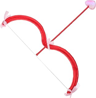 KESYOO Womens Makeup Set Cupid Bow and Arrows Cupid Set Kids Cupid Cosplay Heart Shape Arrows Bow Holiday Party Valentine's Fancy Dress Costume Prop Girl Makeup Set