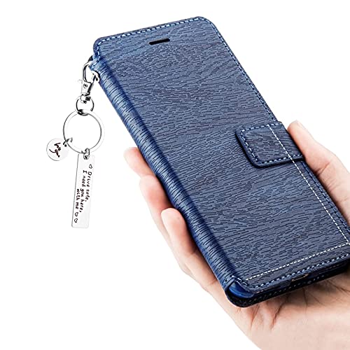 Personalisierter Schlüsselanhänger aus Edelstahl - Safe Driving I Need You By My Side Key Chain für Herren, Damen, Familie, Ehemann, Ehefrau, Freund - Motorrad Geschenk