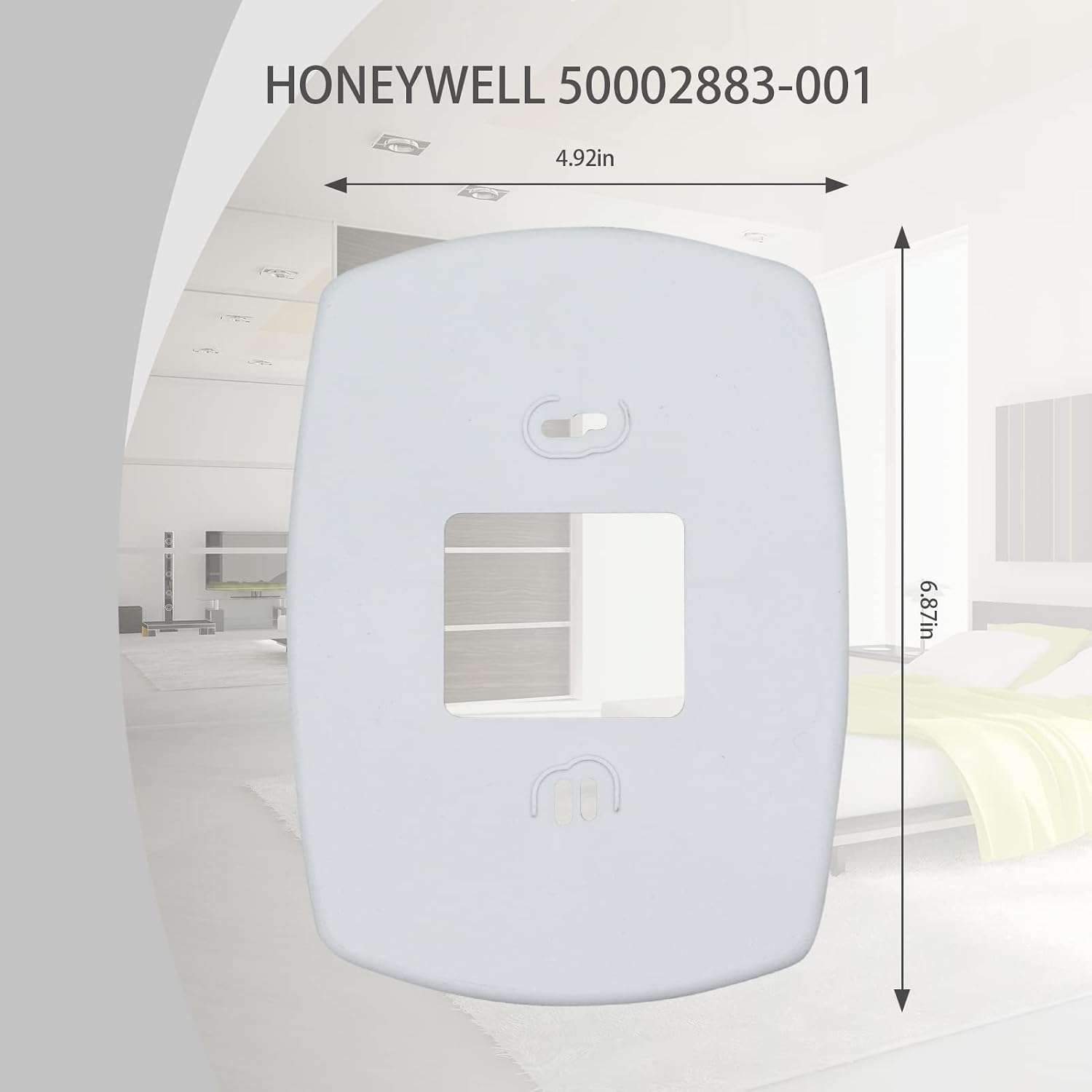 Upgrade OEM 50002883-001 Coverplate Thermostat Wall Plate Compatible Honeywell Coverplate for Thermostat Grainger Coverplate for Thermostat PRO 4000/3000 FocusPRO 6000/5000 2 Year Guarantee