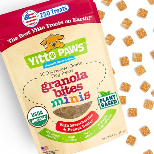 Yitto Paws Organic Strawberry Treats
