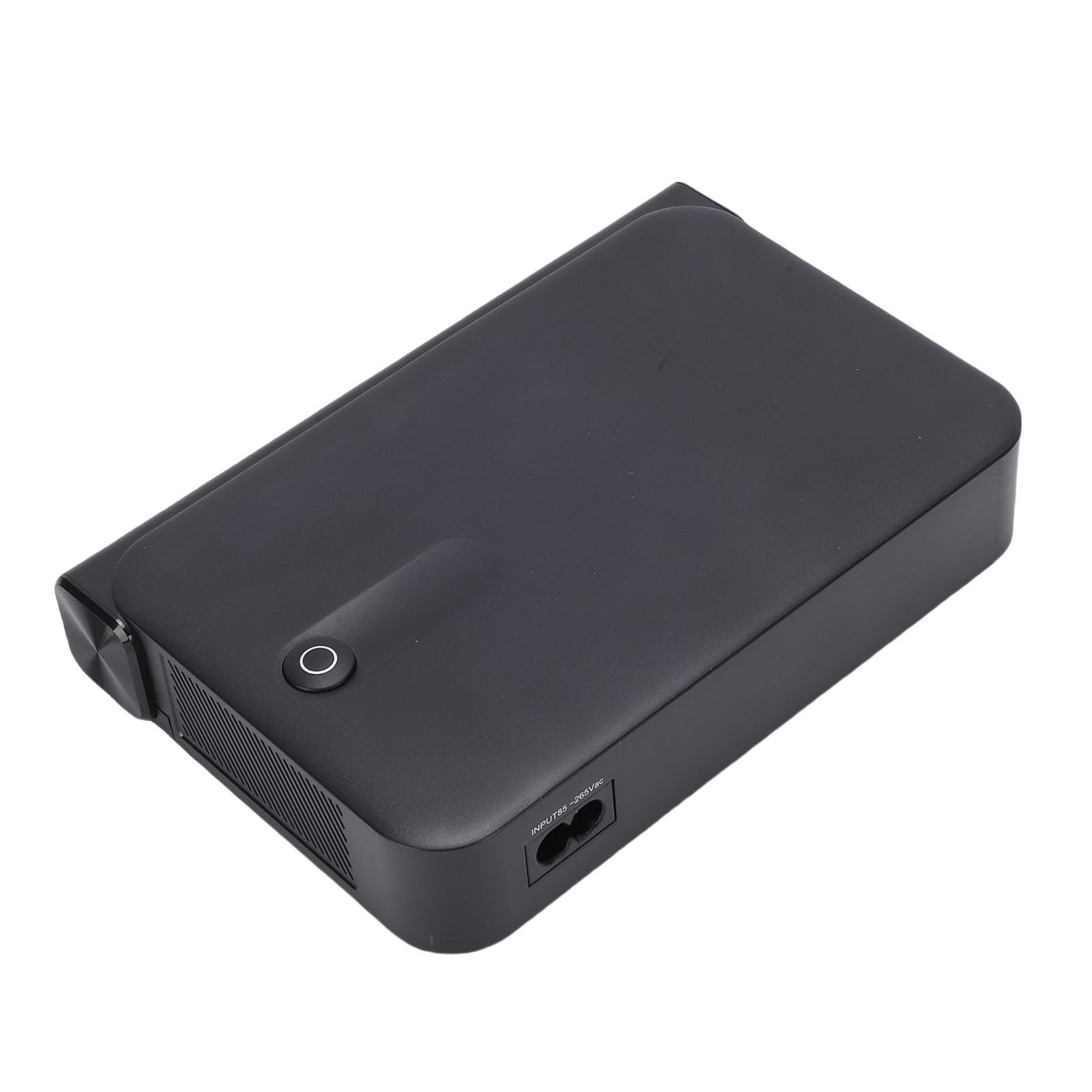 Syrisora Gruppo di continuità, UPS di Backup CC 36 W con Display LED per Router Fotocamera, Modem Ottico, Porta LAN USB POE Adattatore Integrato (Spina europea)
