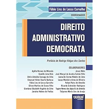 Capa do livro Direito Administrativo Democrata - Prefácio de Rodrigo Valgas dos Santos