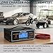 ALLmeter 8 Volt Battery Charger - Smart Fully Automatic 0-14A Maintainer for 8V Golf Cart & Automotive Batteries, Also Charges 6/12/14/16/24V AGM, Gel, Lead-Acid