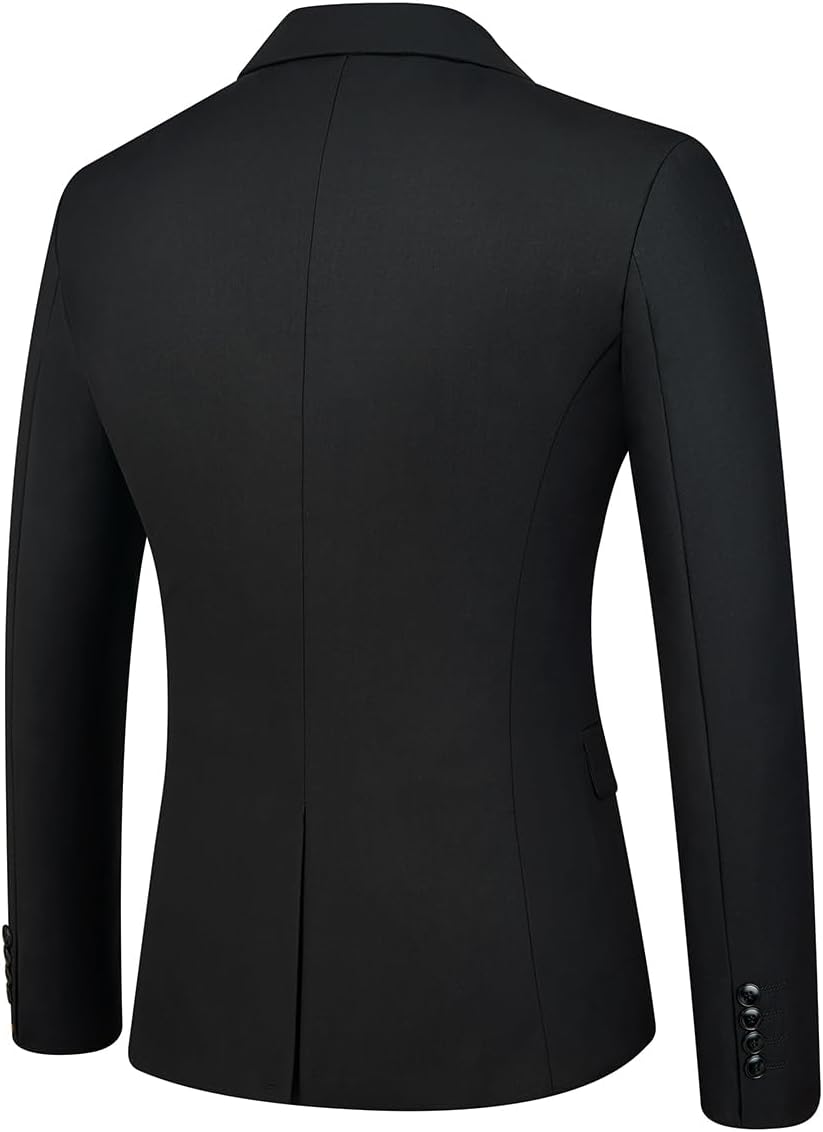 Men's Sport Coats & Blazers Slim Fit Suit Jacket for Men Two Button Sport Coat for Wedding Casual - Image 2