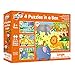Galt Toys- 4 Puzzles in a Box-Jungle 4 Puzles En Una Caja – Selva, Multicolor (1) , color, modelo surtido