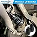 TAUTOY (2) pair FB3000 Small Shaft Universal CV Boot For Jeep Honda Nissan Subaru Toyota Kia Chevy Fiat 500 Hyundai BMW Mini Cooper Mitsubishi