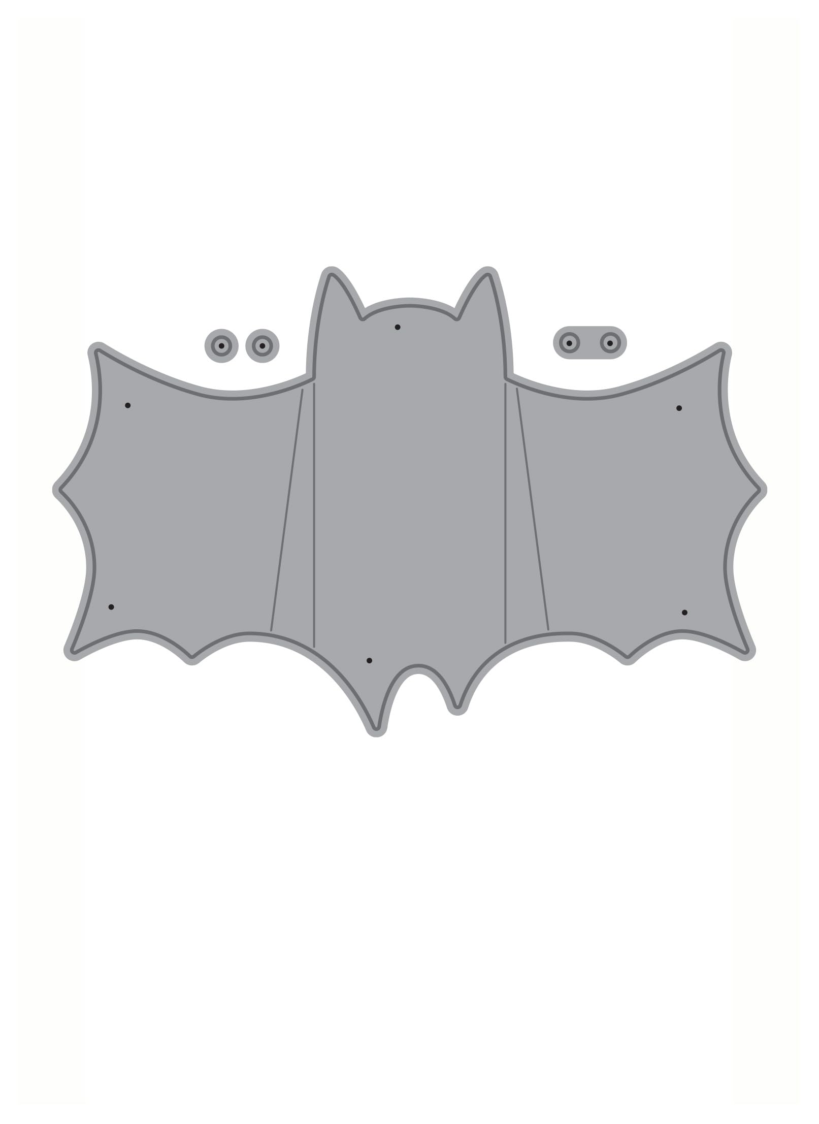 Ellen Hutson, Essentials by Ellen, Bat Hugger Die Set, Papercrafts, Card Making, Scrapbooking, Decor, Die Cutting, Halloween, DIY, Treat Holder, Spooky Season, Party Favor