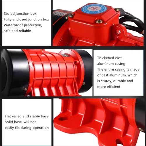 1.5KW 380V AC Vibration Motor for Cement Plate Vibrator, Industrial Power Concrete Vibrator, Single-Phase 220V/Three-Phase 380V, High Efficiency, Durable Performance