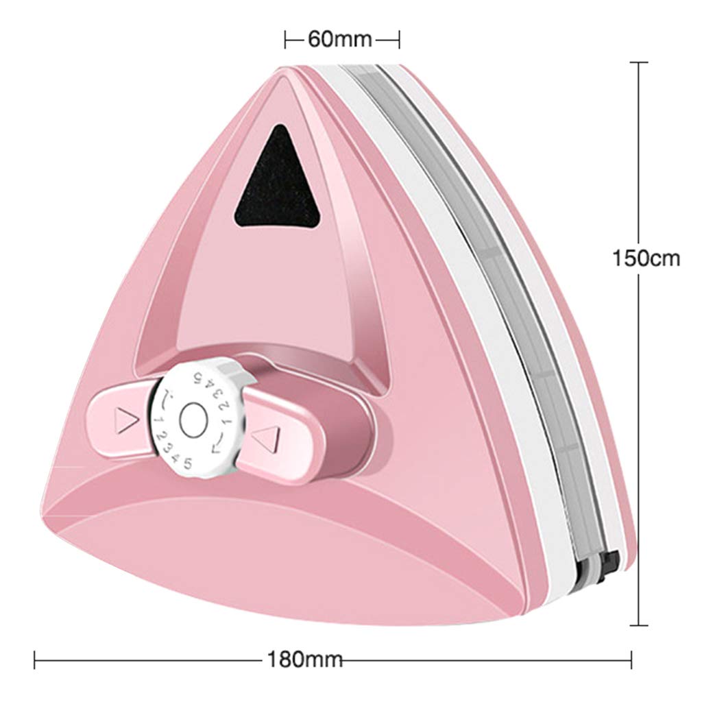 Limpiador de ventanas de vidrio magnético, utilizado para herramientas de limpieza de ventanas de doble cara de 5-30 mm, fuerza magnética ajustable, equipo de limpieza de vidrio de doble cara