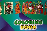 dioses mayas para ninos (cuaderno para colorear) = mayas gods for children 6070019261 Book Cover
