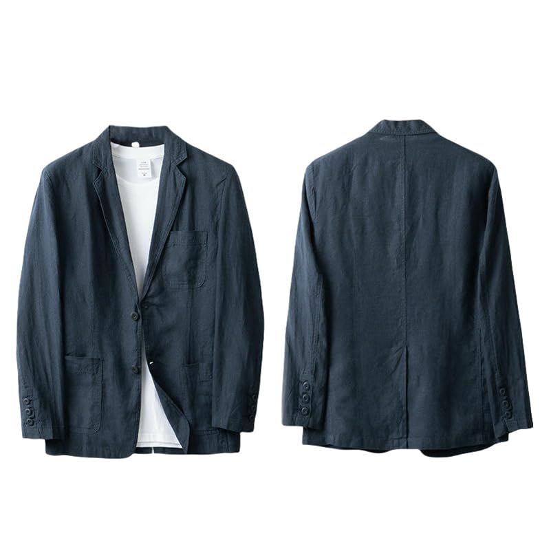 Veste en lin homme décontractée pour rester élégant sans étouffer