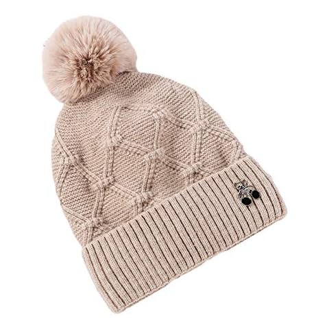 Gorrita de Punto de Mujeres con Pompón de Invierno Cover