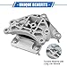 VekAuto Automatic Transmission Mounting Compatible for Mercedes-Benz C300 C400 2015, Durable Metal Silver Tone Engine Transmission Replace Parts