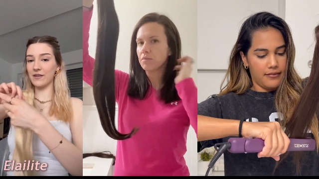 Fshine Extension Cheratina Capelli Veri Marrone Scuro Extension Remy Cheratina Capelli Umani Lisci 40cm 50g U-Tip Keratin Hair #2