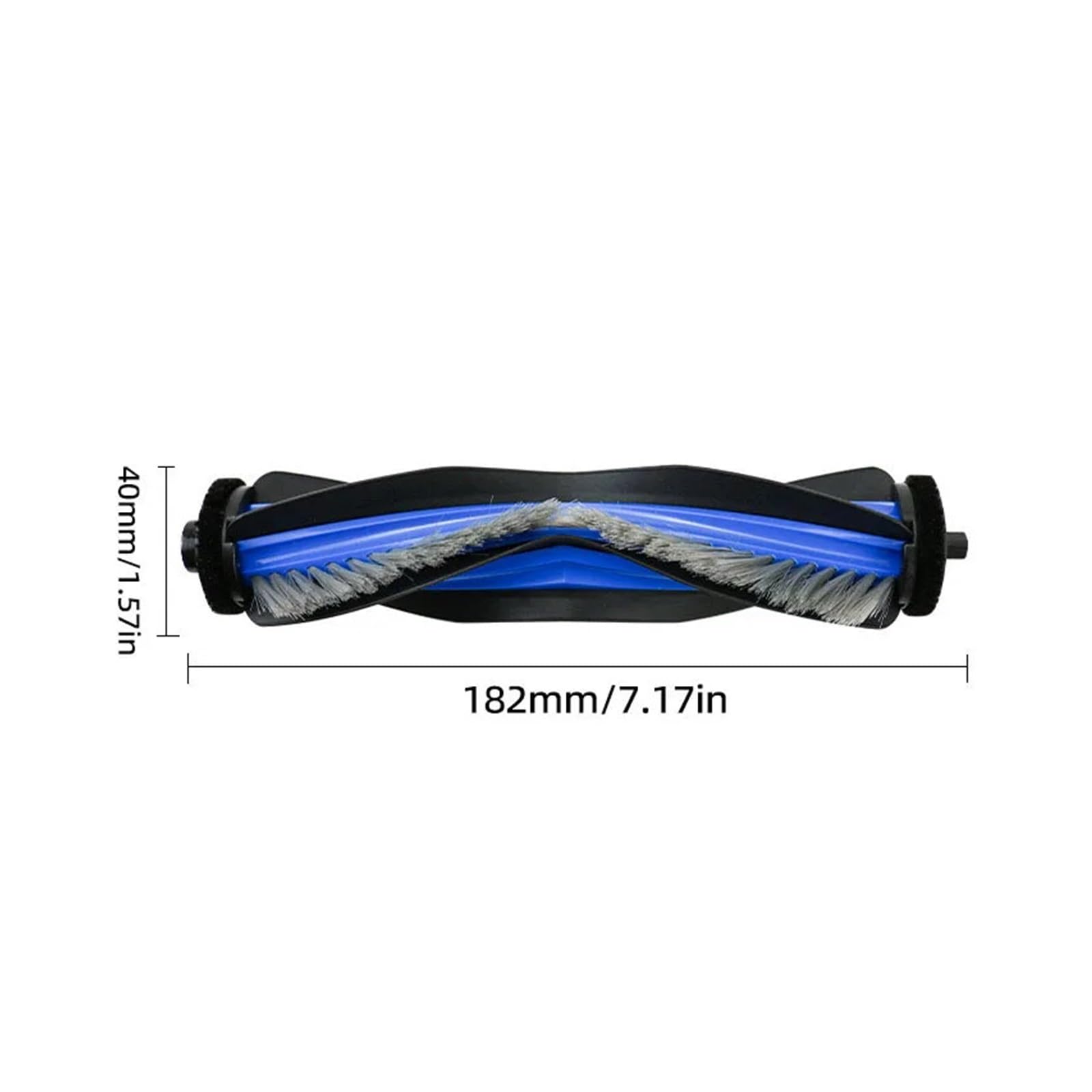 Compatible con Ecovacs Debot N30 Omni / N30 Pro Omni Robot Aspiradora, accesorio de pieza de repuesto para cepillo lateral principal, filtro HEPA y bolsa de polvo (marrón)