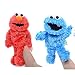N A Sesame Street The Muppet Show Peluche Giocattolo Marionetta a Mano Giocattolo Burattini a Mano Animali per Bambini Elmo Cookie Mostro Burattino a Mano Bambola di Pezza 31CM/2PCS