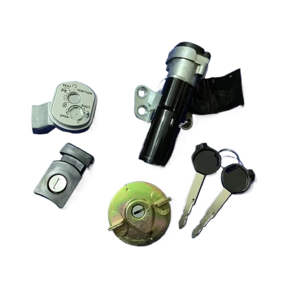 Interruptor Encendido para LEAD110 para NHX110 para GFM110cc | Juego cerradura encendido motocicleta bicicleta para LEAD110 para NHX110 para GFM110cc 35010-GFM-890