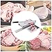 Synaiolma Manual Meat Bone Cutter,Heavy Duty Chicken Cutting Machine With 14.17in Blade,Bone Chopper,Serrated Undercut Blade/All-Steel Handle,For Beef Goat Pig Fish Butcher Commercial Kitchen.