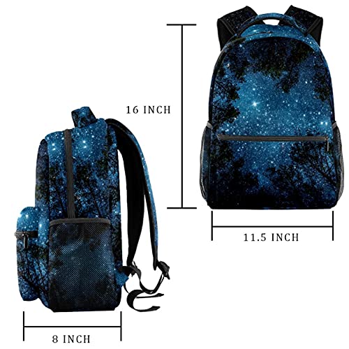 Sac à dos décontracté galaxie pour les cours et les sorties des collégiens - 2