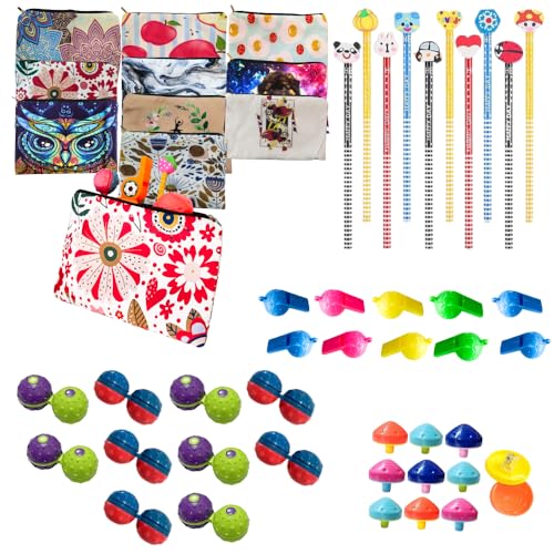Image of Birthday Popper 50 Pcs Fun Mania Combo Pack as Birthday Return Gifts for Kids of all Age Groups