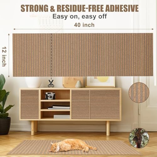 Natural Cork-Cat Scratch mat-Cat Scratch Pad Rug-cat — alternate color or size variant on Amazon