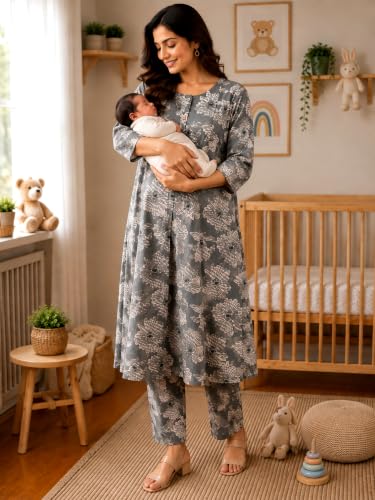 Image of RITIJYA Cotton Cord Set for Women