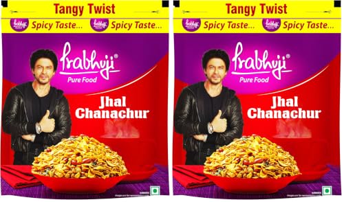Image of Prabhuji Pure Food Jhal Chanachur Tangy Twist Namkeen 900g | Spicy & Zesty Bengali Snack Mix with Crunchy Sev, Peanuts & Traditional Spices | Perfect Tea-Time Munch, Party Snack & Anytime Craving Fix