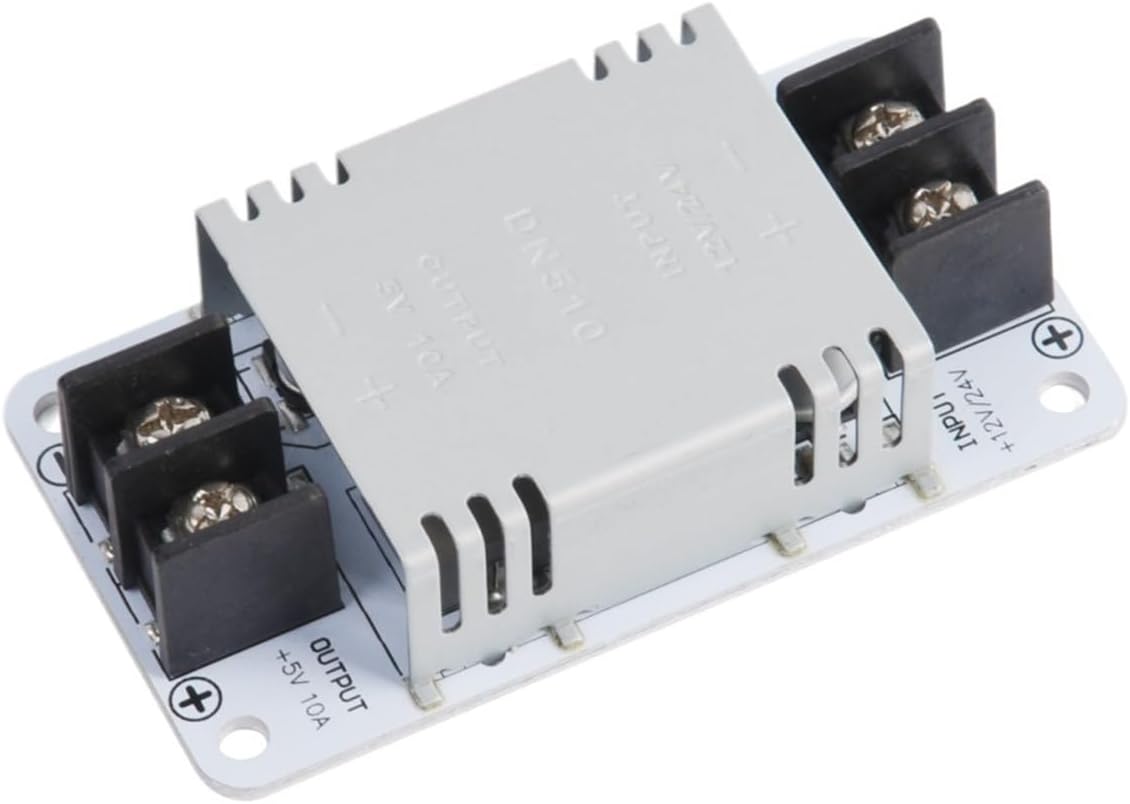 DC 24V to 12V 10A Power Converter PCBA Module Auto Buck Regulator Step Down Voltage Supply for Car Accumulator