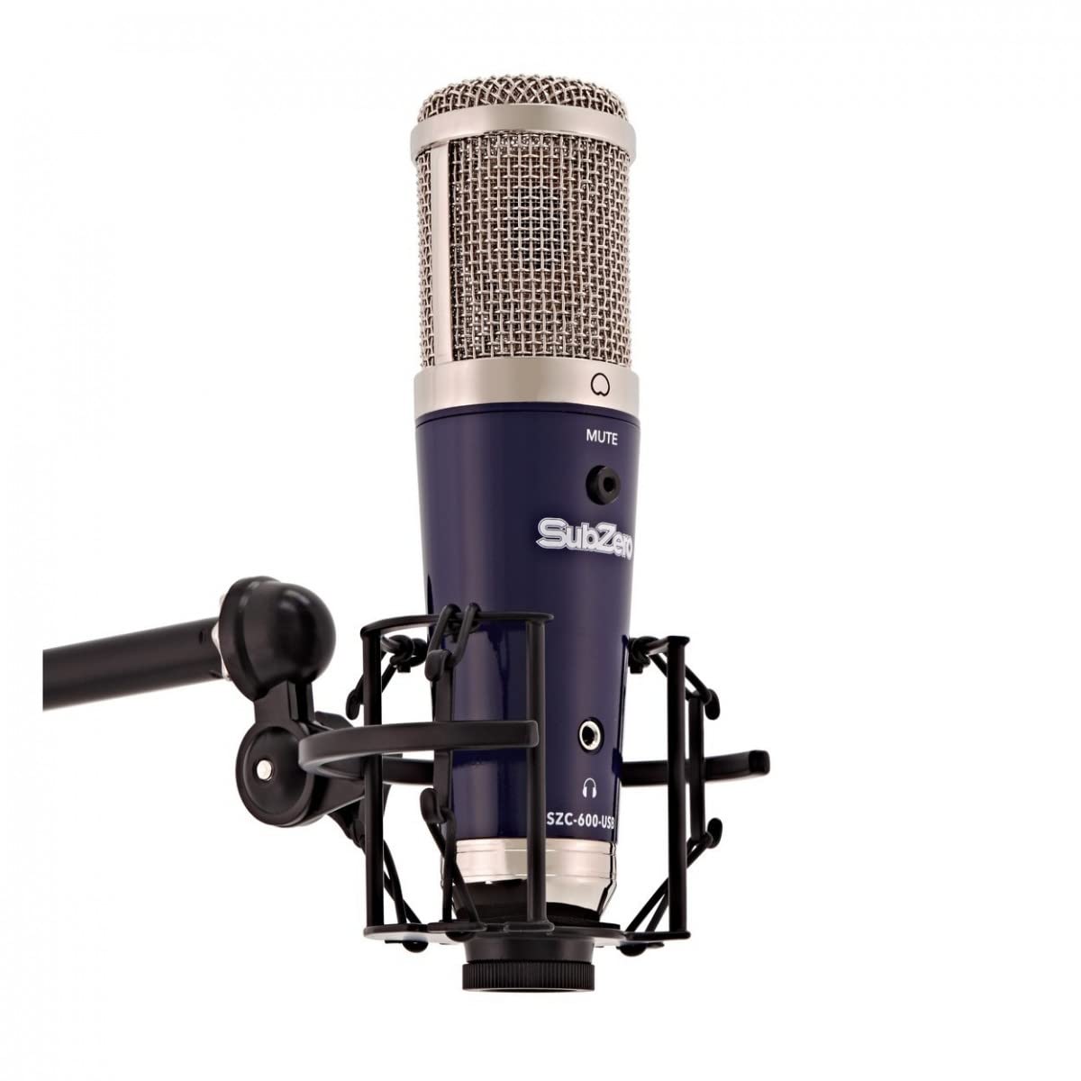 SubZero Micrófono USB - Micrófono Profesional de Condensador para Podcast