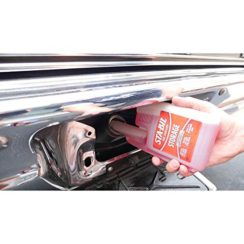 Sta-Bil Storage Fuel Stabilizer - Guaranteed To Keep Fuel Fresh Fuel Up To Two Years - Effective In All Gasoline Including All Ethanol Blended Fuels, 1 Gallon, 4 Pack (22213-4Pk) #TOP2
