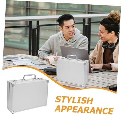 Tool Box Aluminum Storage Sponge Lining Briefcase for Men Tool Box Kit2
