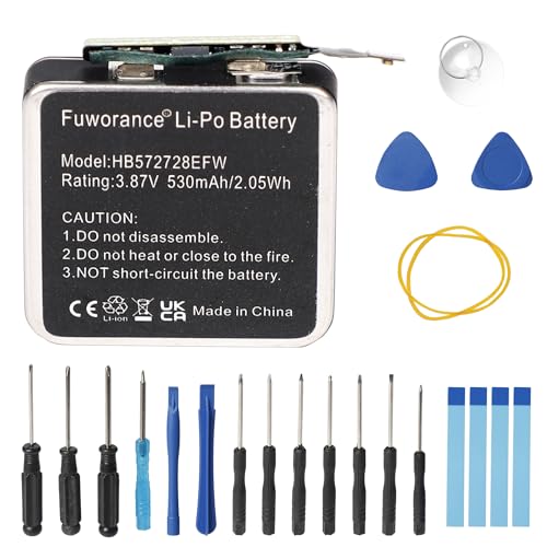 Batterie pour Huawei Watch GT3 Pro 46mm HB572728EFW Li-ion 530mAh avec outils