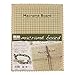 The Beadsmith Macrame Board, 11.5 x 15.5 inches, 0.5-inch-Thick Foam, 10x14 Grid for Measuring, Bracelet Project with Instructions Included, Create Macrame and Knotting Creations