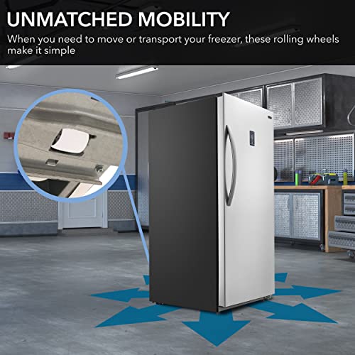 Whynter UDF-139SS Udf-139Ssa 13.8 Cu.Ft. Energy Star Digital Upright Convertible Deep Freezer/Refrigerator thumb #8