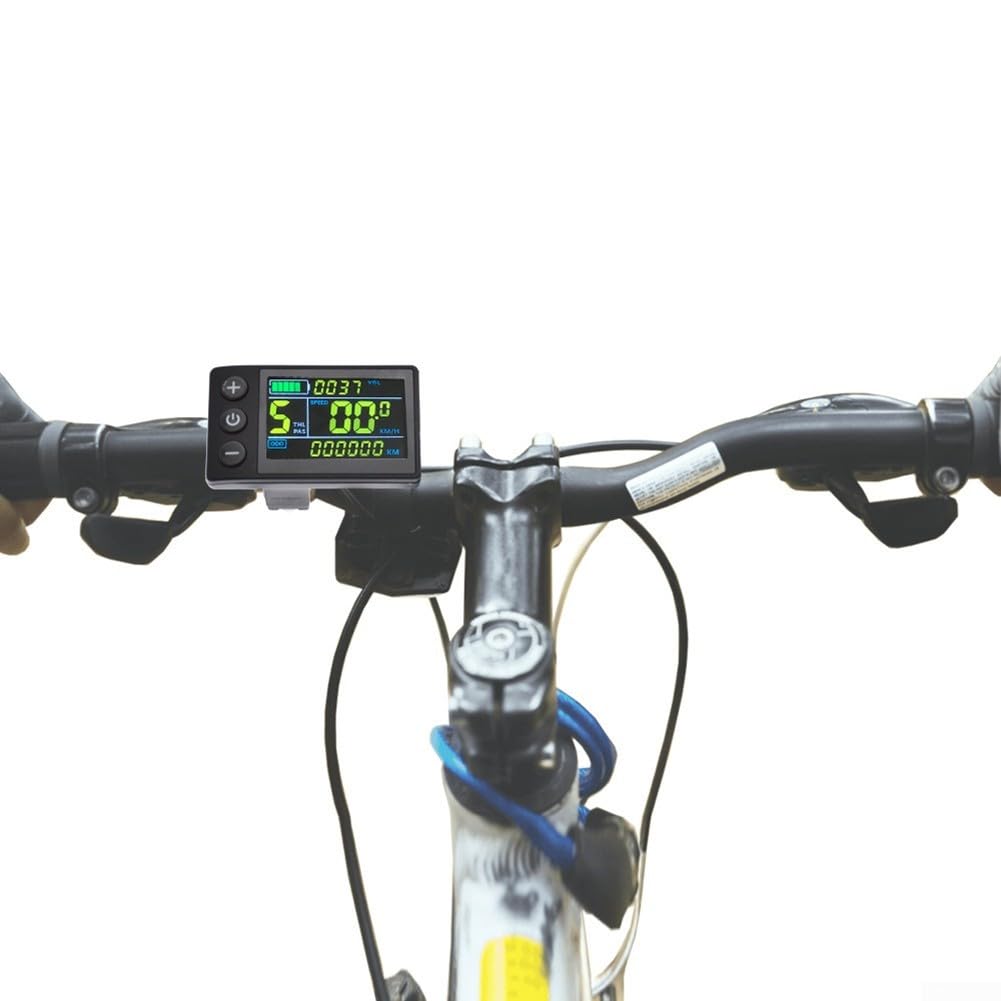 Display LCD S866 Per Bici Elettrica - Schermo Grande Retroilluminato 24V/36V/48V - Impermeabile IP65