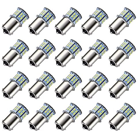 AUXLIGHT 20 PCS 1156 1141 1003 7506 BA15S RV Interior Light Bulbs Cover