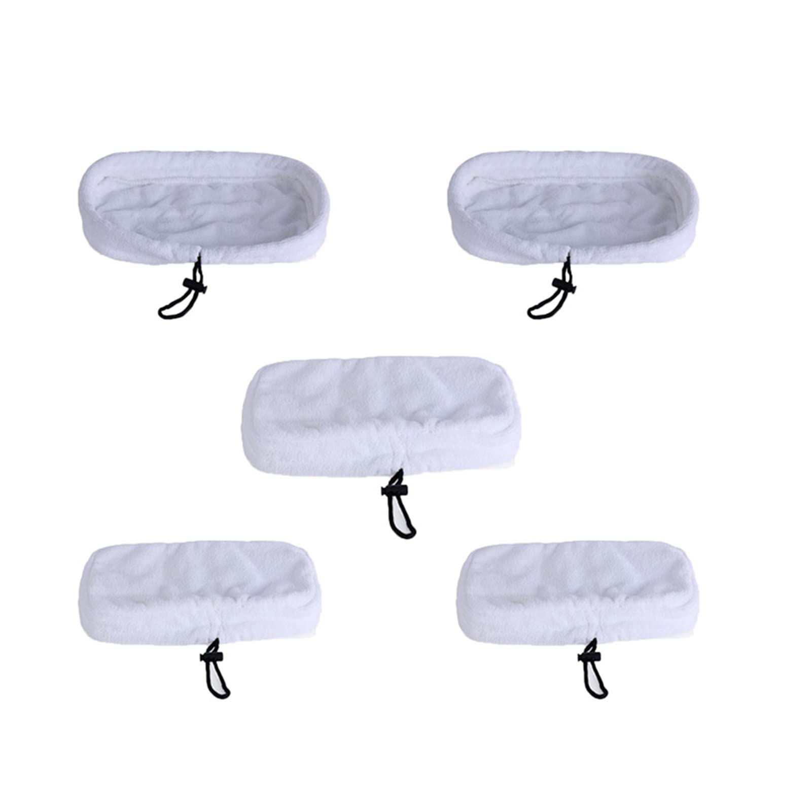 LANGshaw 5 pz. Compatibile for Il pulitore di Vapore Bissell 9in1: 720020/720021/72050/720021 / 72050I / 2in1: 70495/72020 Serie MICOFOFER MOP Pads Parti di Cleaner A Volo Leisurely