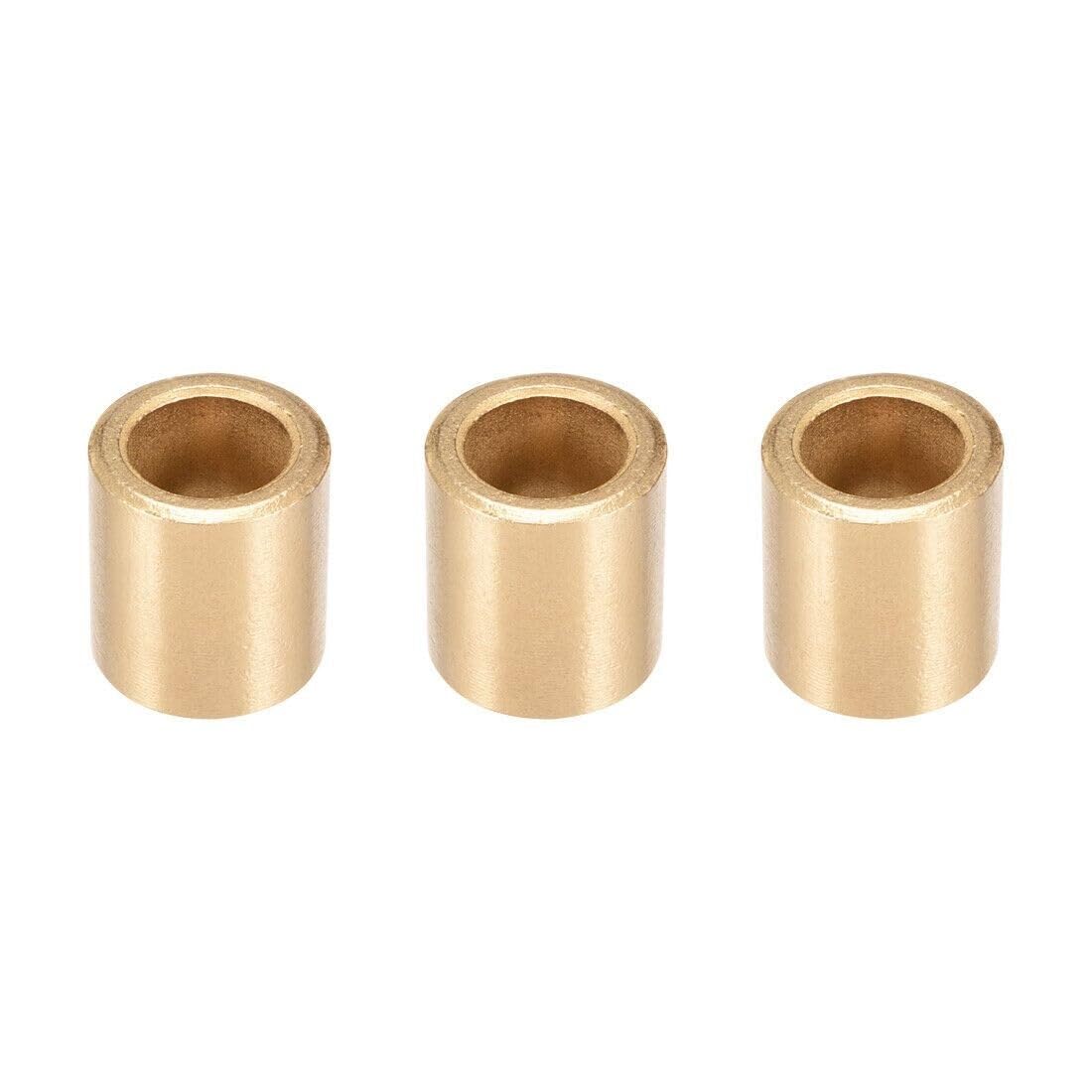 Gqnblvhzupdm One Color Industrial Shaft Bearings, Self-Lubricating Bearing Sleeve, 12Mm X 18Mm 20Mm Sintered Bronze Bushing 3Pcs