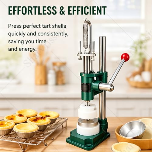 Machine à tarte aux œufs compacte pour formage de pâte uniformes