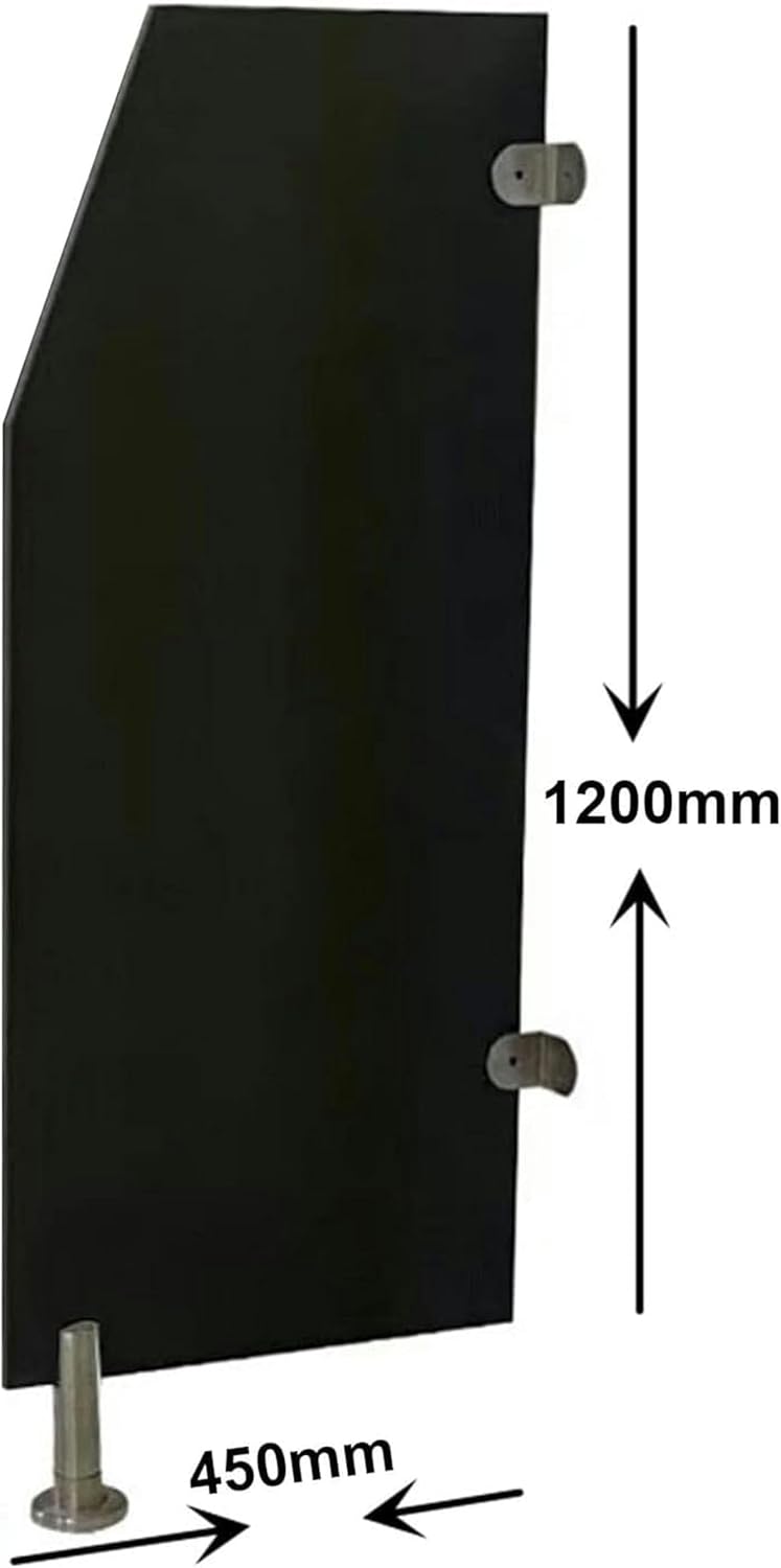 AMNOOL Urinal Public Dodoro Bathroom Deflector for Men Partition for Urinal, Privacy Screen for Play Mounted On The Hotel Bathroom PARTMENT, Waterproof Toilet Board