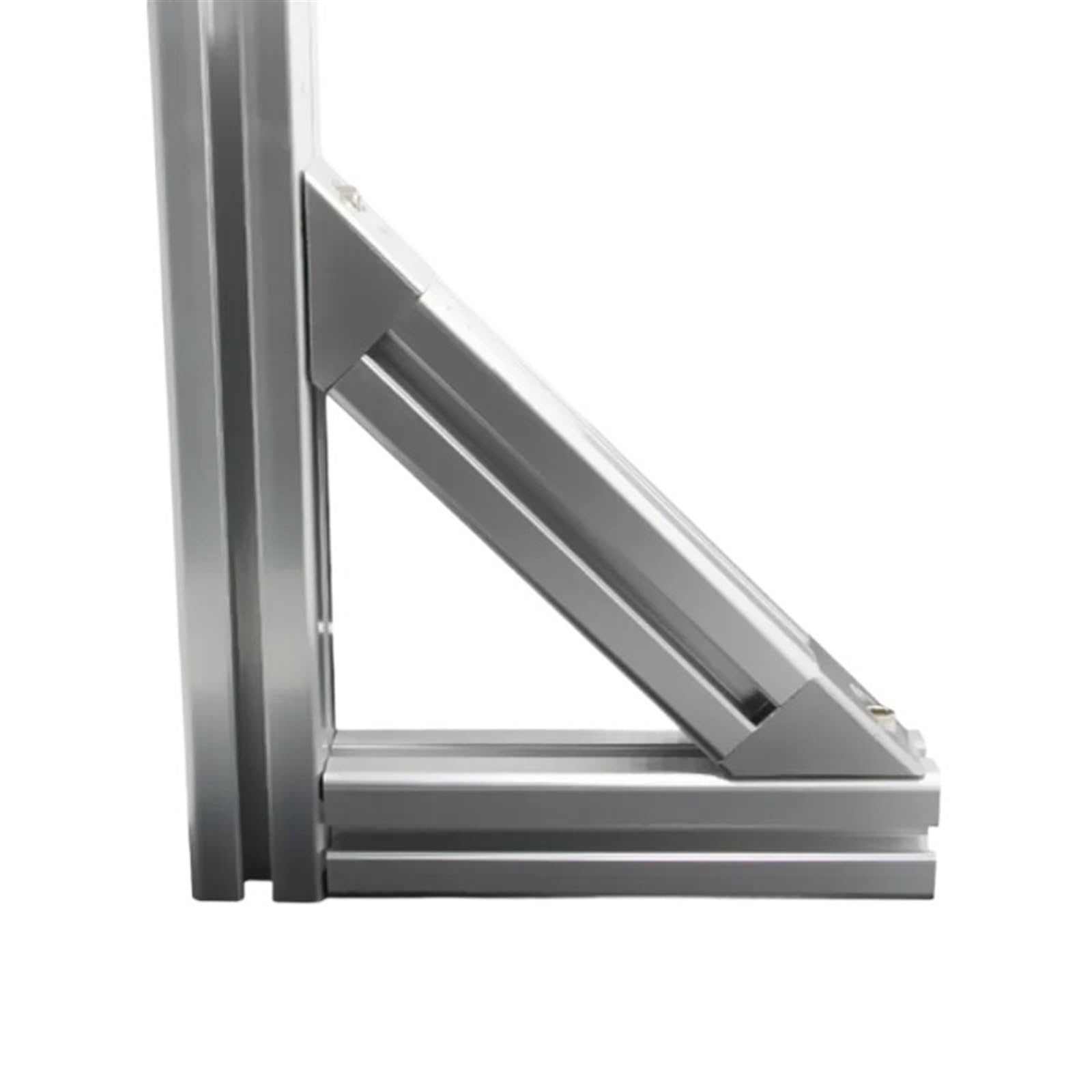 Escuadras Soportes de Esquina 5PCS Accesorios de Perfil de Aluminio - Conectores de Perfil de Aluminio biselados de 45 Grados - Código de Esquina - Accesorios de Esquina(4545)