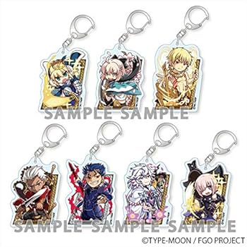 FGO ジャック　セイバー　沖田　ジャンヌ　イリヤ　セイバーオルタ　キーホルダー Fate/Grand Order セイバー/沖田総司つままれキーホルダー [Fate