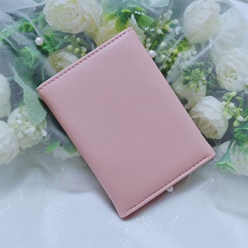 Cartoon Print Wallet Cute Tri-fold Wallet Multi-Card Purse for Christmas Birthday Gift(Pink)4