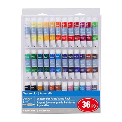 Artist's Loft 36 Color Watercolor Paint Value Pack Necessities™