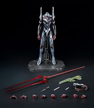 Threezero Robot Evangelion New Movie Version Evangelion No. 4, Non-scale, ABS & PVC & POM & Zinc Alloy, Pre-painted Action Figure