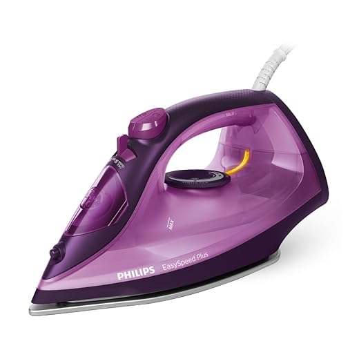 Philips Steam Iron GC2147/30 – 2400-watt, from Worlds No.1 Ironing Brand*, Scratch Resistant Ceramic Soleplate, Steam Rate of up to 30 g/min, 150 g steam Boost, Drip Stop Technology
