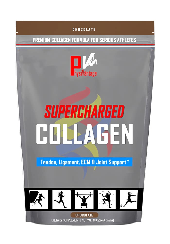 Buy Supercharged Collagen Powder with C + BCAAs, by PhysiVantage