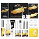 Lash Lift and Brow Lamination Kit Black Color Kit Long Lasting Professional Salon-Quality Lash Perm Kit Easy for Beginner and Safe Effective Results Salon or DIY Use