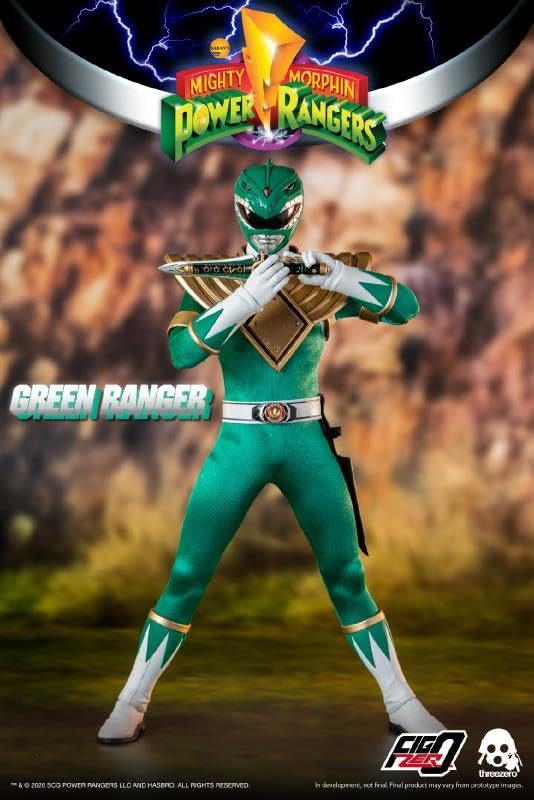 Amazon.co.jp: Threezero x Hasbro 1/6 新 恐竜戦隊 緑衣の戦士 GREEN 